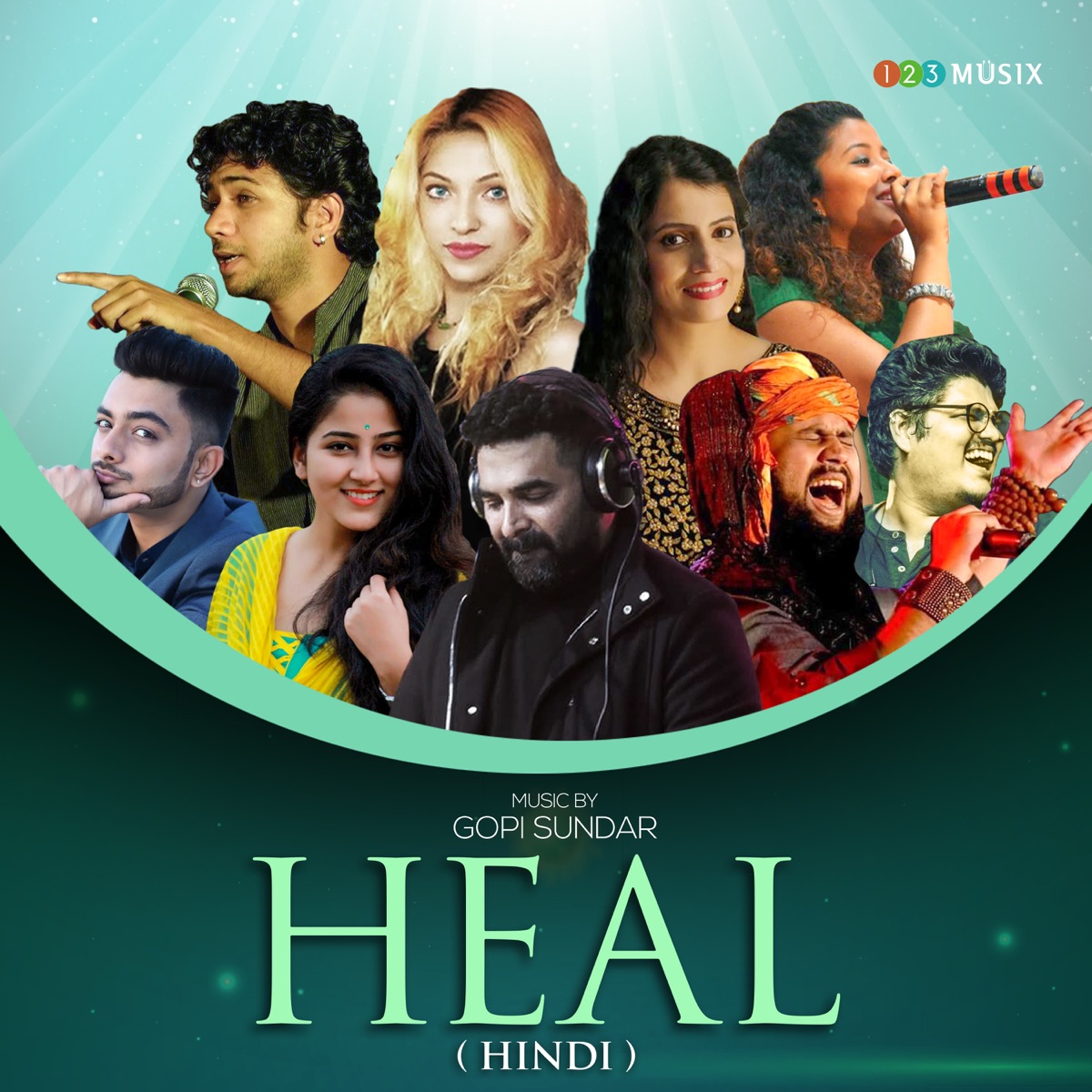 Heal - Single by Abhay Jodhpurkar, Jasraj Jayant Joshi, Aanandi Joshi & Ashish Kulkarn album cover