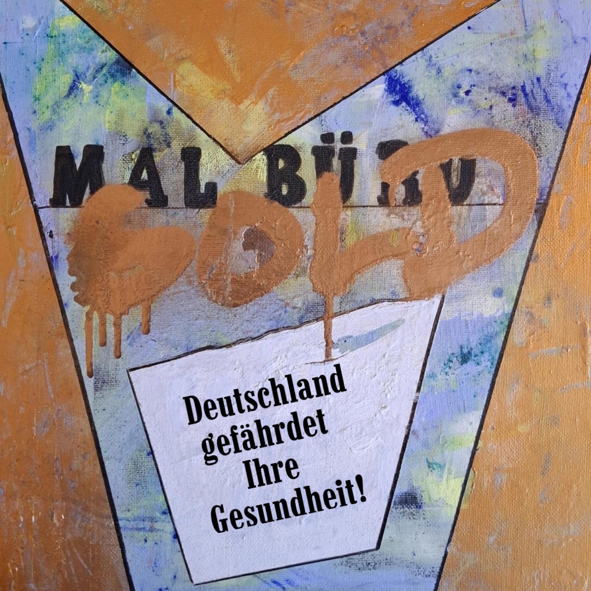 Anpassungsstörung (feat. Phlegma) - Single by malbüro gold album cover