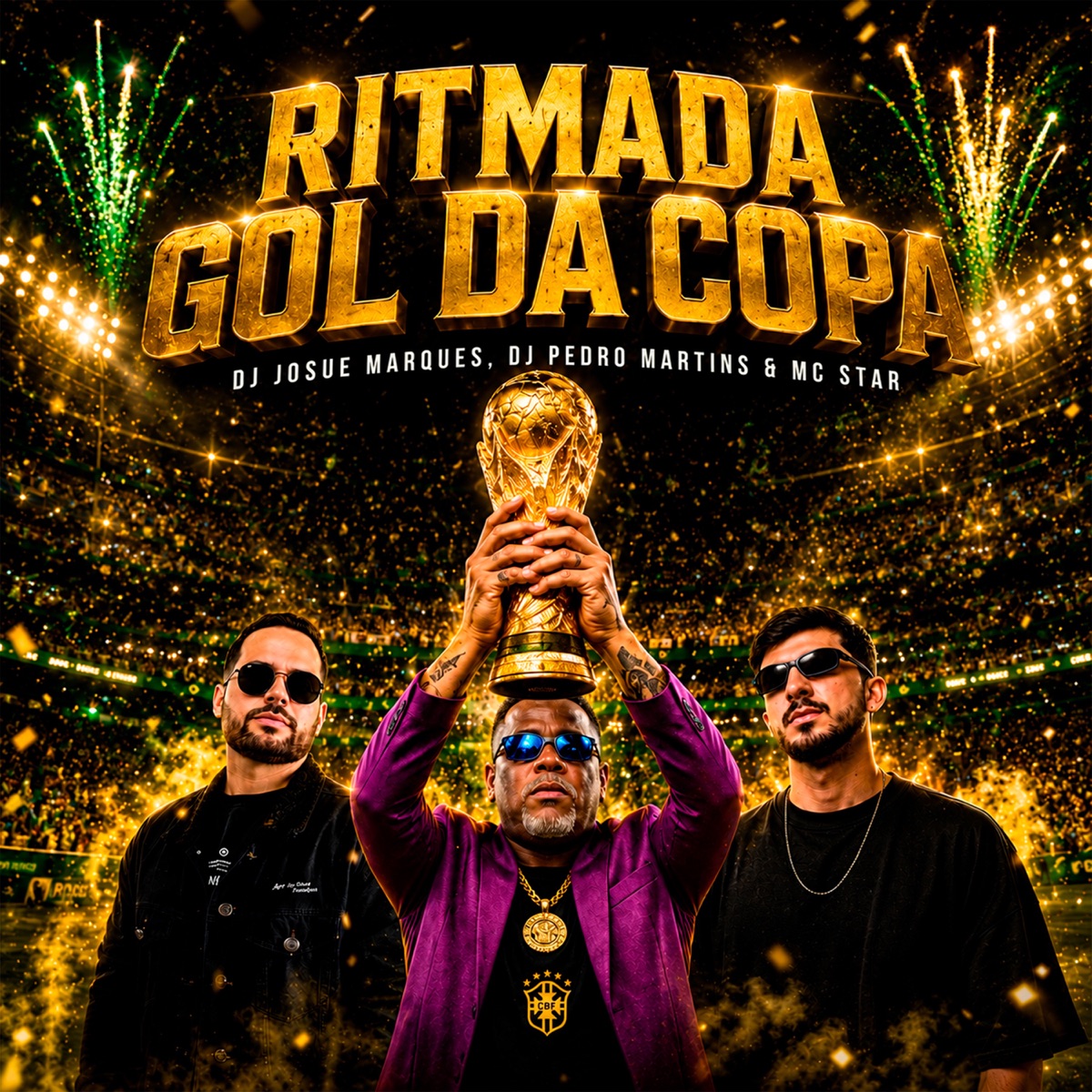 Ritmada Gol Da Copa - Single by DJ JOSUE MARQUES, DJ PEDRO MARTINS & MC Star Rj album cover