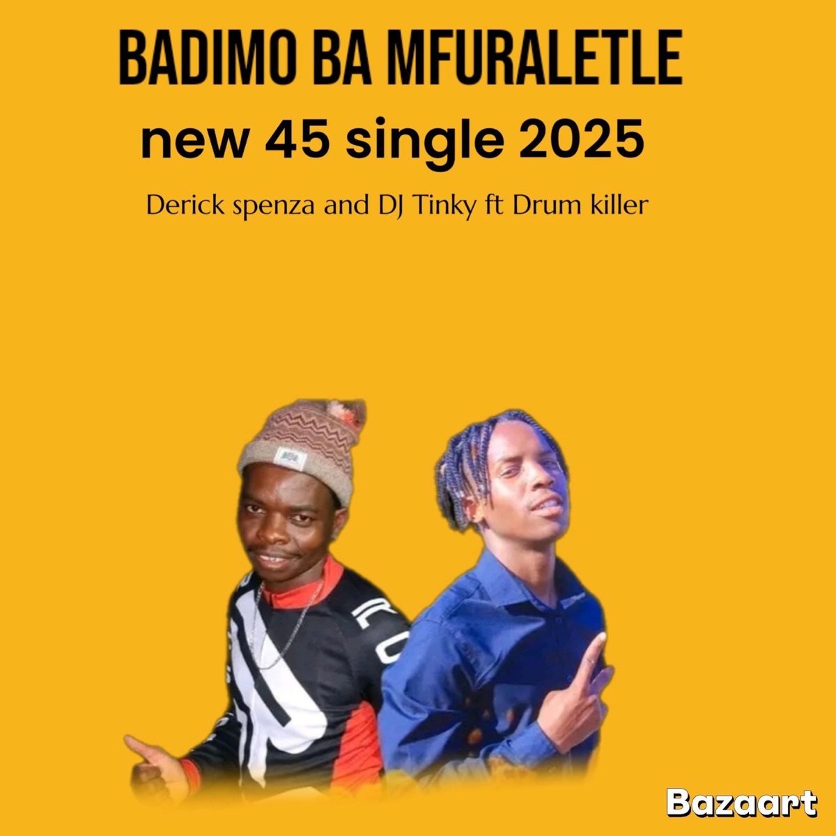 Badimo ba mfuraletle (feat. Drum killer) - Single by Derick Spenza album cover