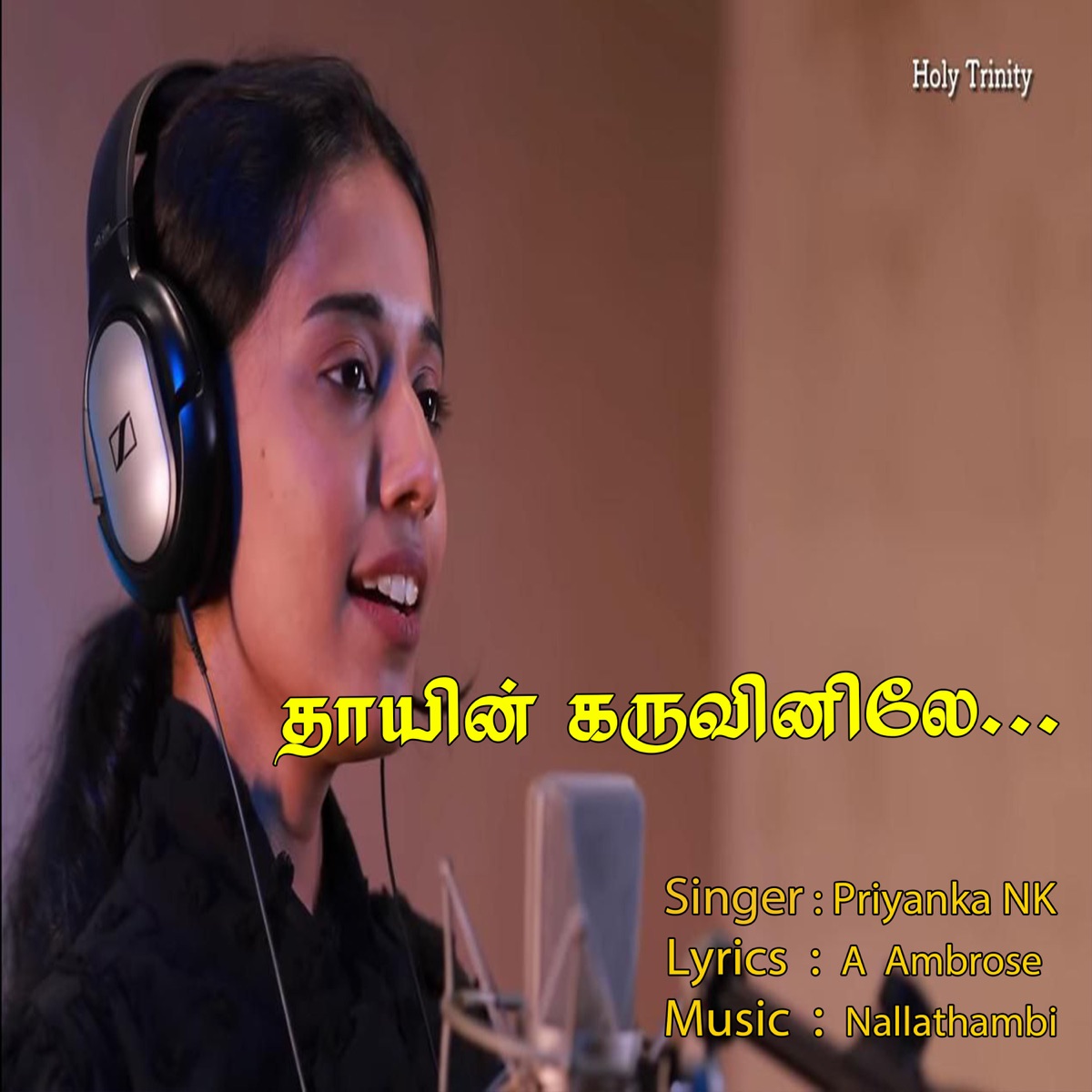 Thaayin Karuvinile - Single by Priyanka NK, Ambrose A & Nallathambi album cover