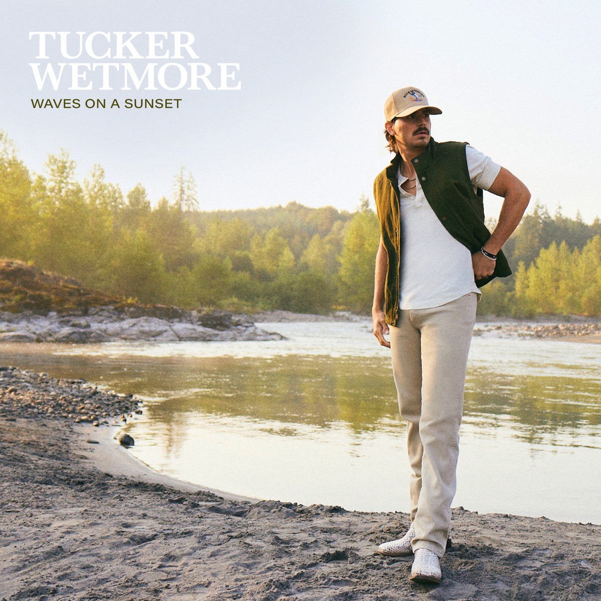 Waves On A Sunset by Tucker Wetmore album cover