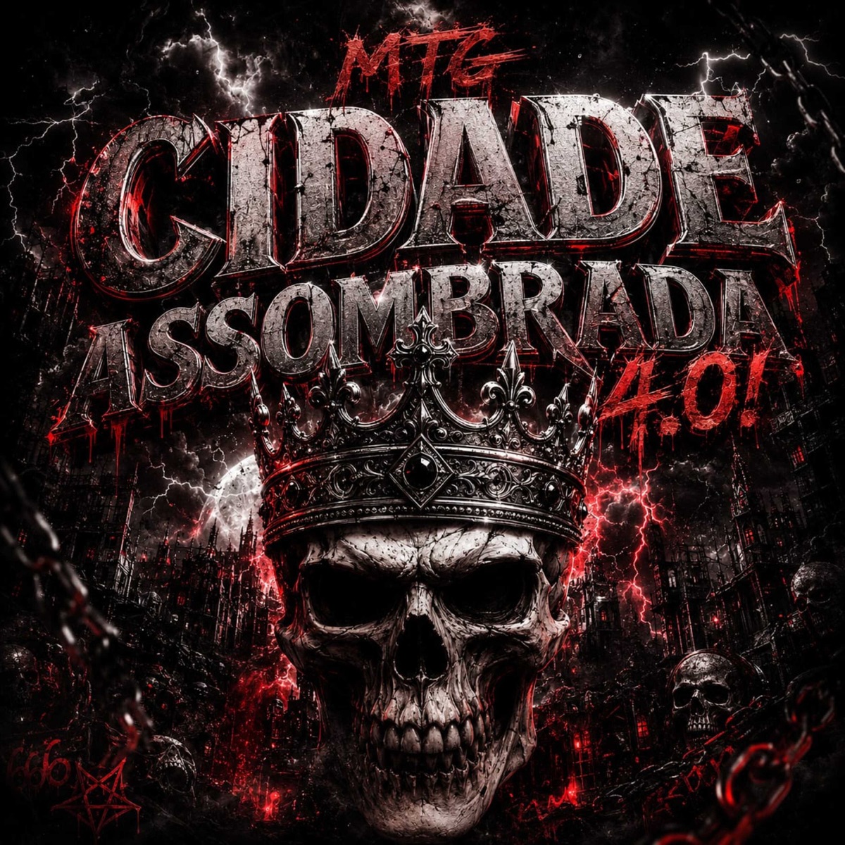 Mtg Cidade Assombrada 4.0 - Single by DJ GLK album cover
