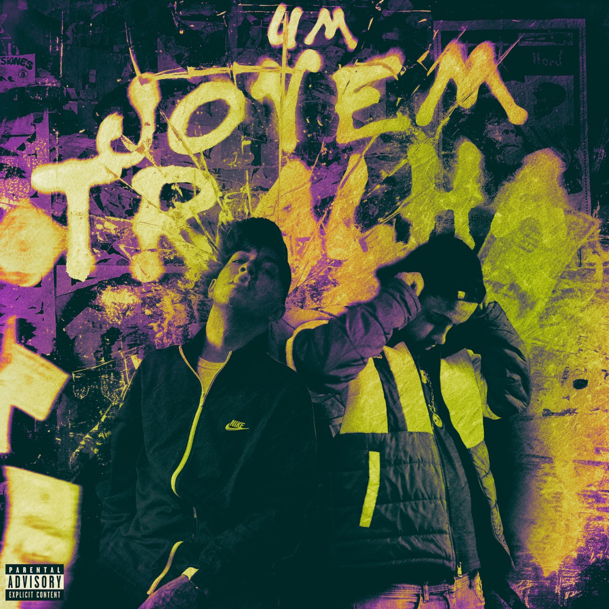 Um Jovem Tralha - Single by VN777, Tampelli & Jus-T on the beat album cover