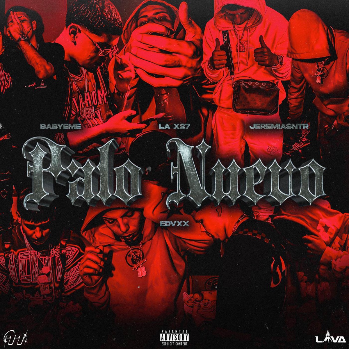 PALO NUEVO (feat. JeremiasNTR) - Single by BabyEme, EDVXX & LA X27 album cover