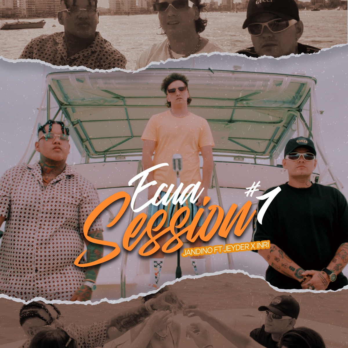 Ecuasession 1 (feat. Jeyder & I.N.R.I) - Single by Jandino album cover