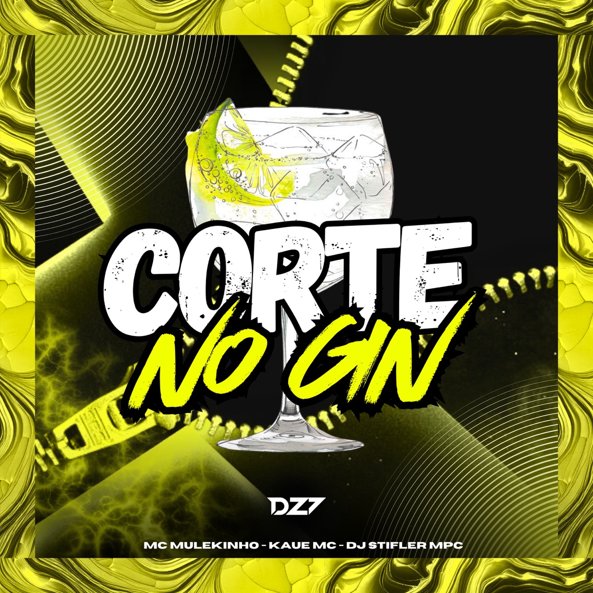 CORTE NO GIN - Single by MC MULEKINHO, KAUE MC & Dj Stifler MPC album cover