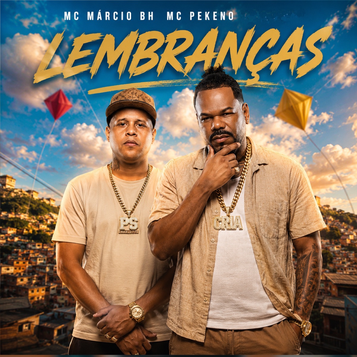Lembranças - Single by Mc Pekeno & Mc Márcio bh album cover