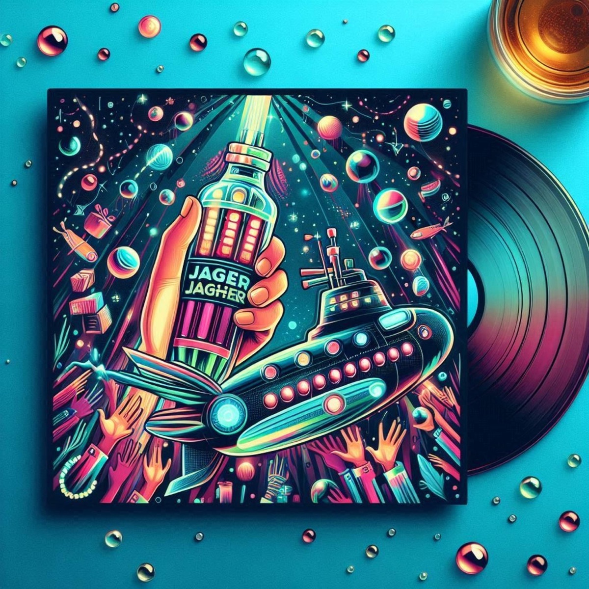 UBÅT!!! - Single by HillBillydajsing Music Collective album cover