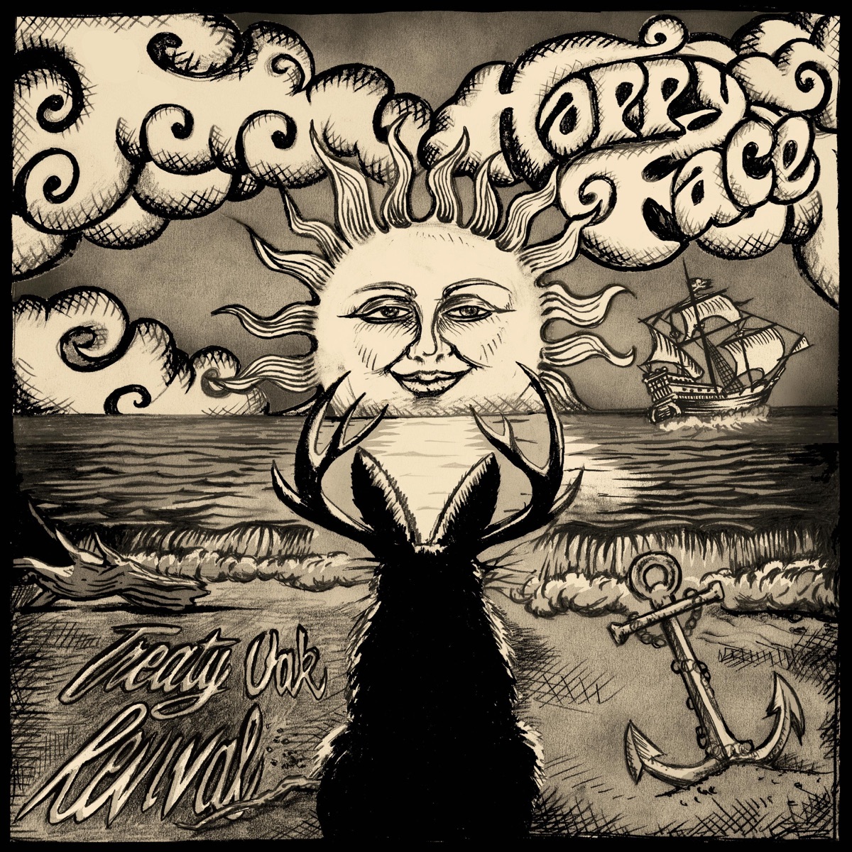 Happy Face - Single by Treaty Oak Revival album cover