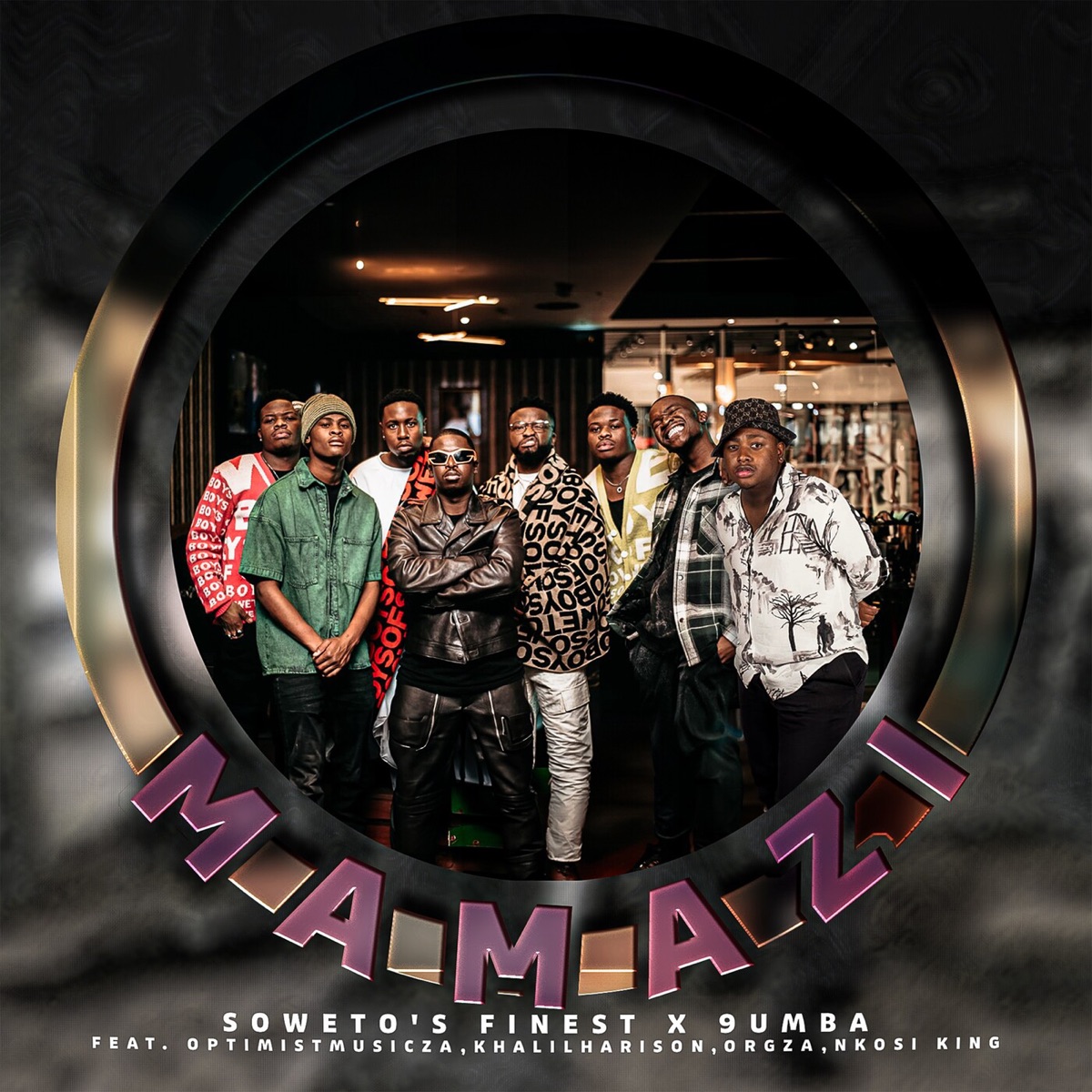 Mamazi (feat. Optimistmusic ZA, Khalil Harrison, agzo & Nkosi King) - Single by Soweto's Finest & 9umba album cover