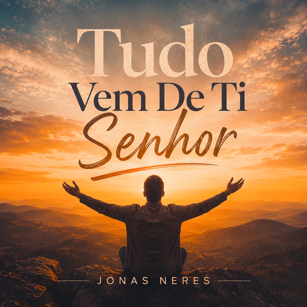 Tudo Vem De Ti Senhor (Acoustic) - Single by Jonas Neres album cover