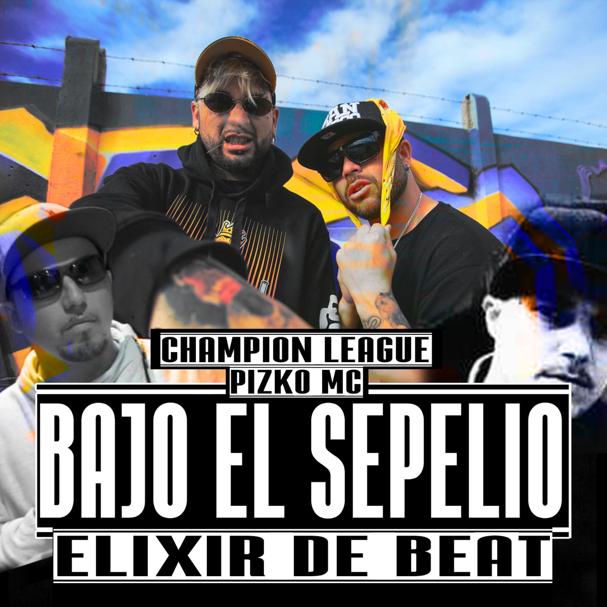 Champion League (feat. Pizko Mc) - Single by Bajo El Sepelio & Elixir De Beat album cover