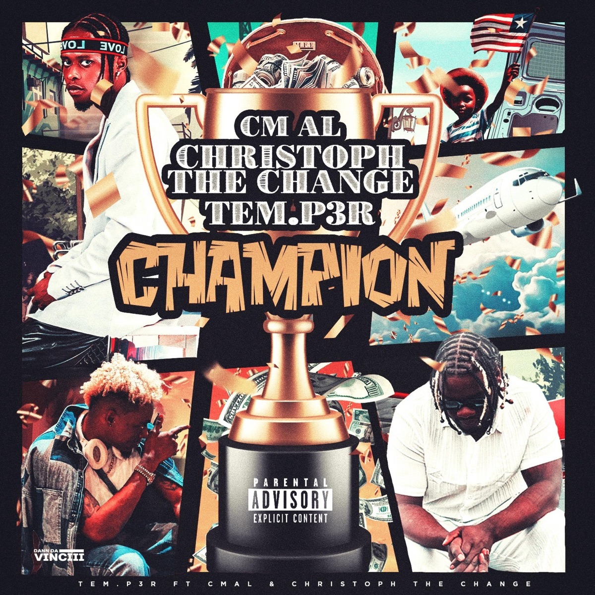Champion (feat. CMAL & Christoph the Change) - Single by Tem.P3R album cover
