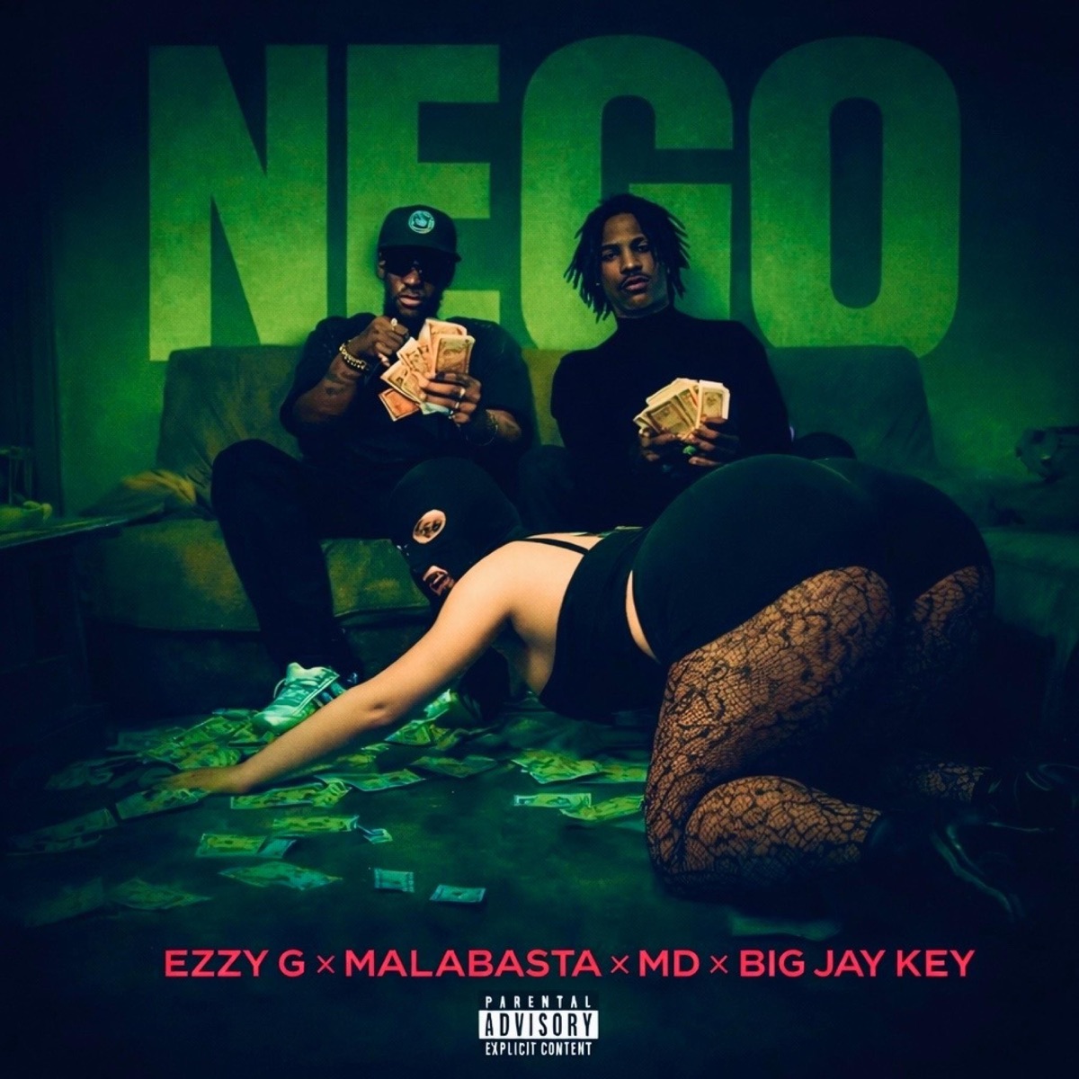 NEGO (feat. EZZY G, VF-G MALABASTA, MD & BIG JAY KEY) - Single by O. P. S album cover