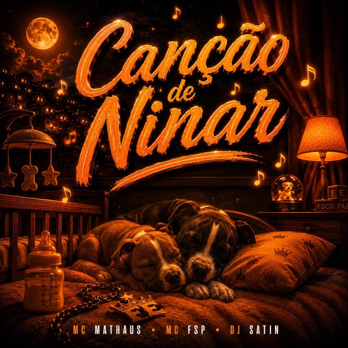 Canção de Ninar - Single by MC Mathaus, Mc FSP & DJ Satin album cover