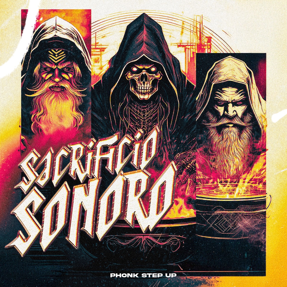 SACRIFICIO SONORO (PHONK STEP UP) [feat. DJ MAGRO] - Single by TRATTO PHONK & MC Delux album cover