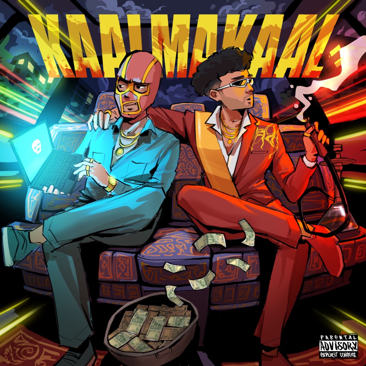 KAALMAKAAL - Single by Raze & Anohnymouss album cover
