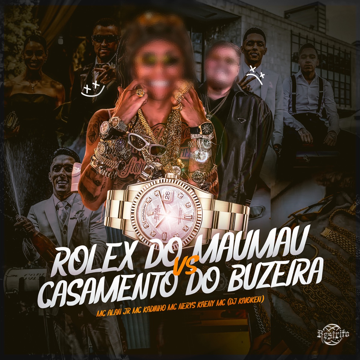 Rolex do Maumau Vs Casamento do Buzeira - Single by MC ALAN JR, Mc Nerys, DJ Kaioken, MC Kadinho & Kaeny Mc album cover