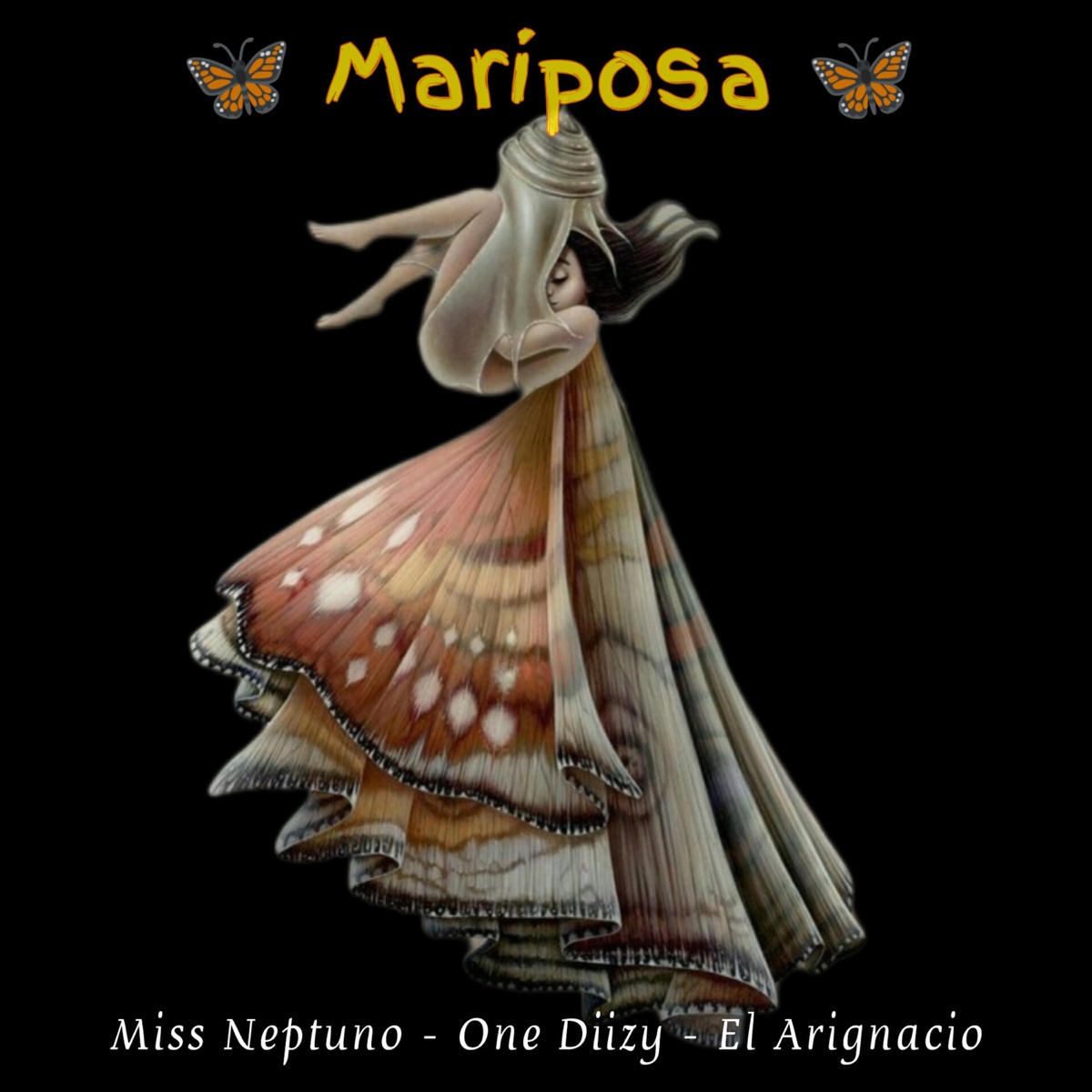 Mariposa - Single by Miss Neptuno, El Arignacio & One Diizy album cover