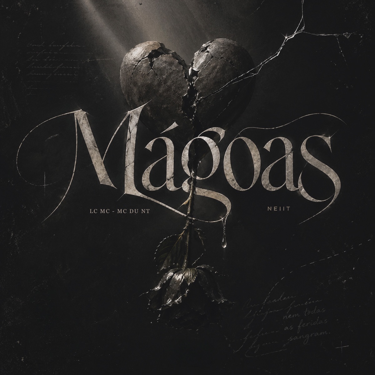 Mágoas - Single by LC MC, MC DU NT & Neiit album cover
