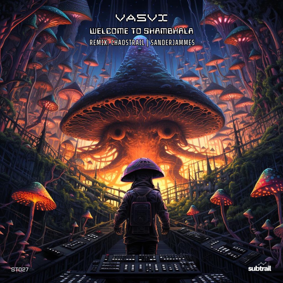 Welcome To Shambala - EP by Vasvi, Chaostrail & Sanderjammes album cover