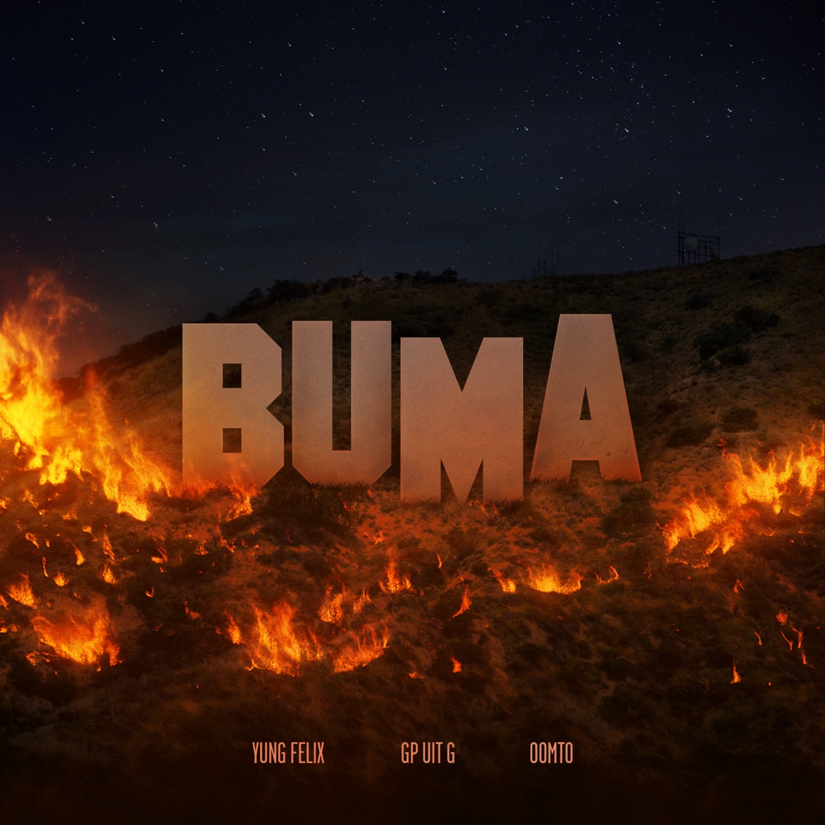 BUMA (feat. Oomto) - Single by Yung Felix & GP UIT G album cover