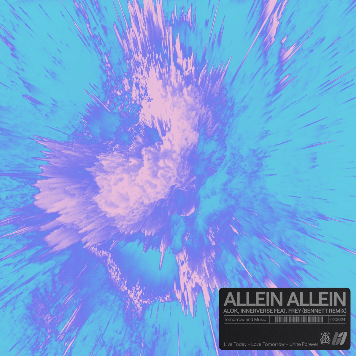 Allein Allein (feat. Frey) [BENNETT Remix] - Single by Alok, Innerverse & BENNETT album cover