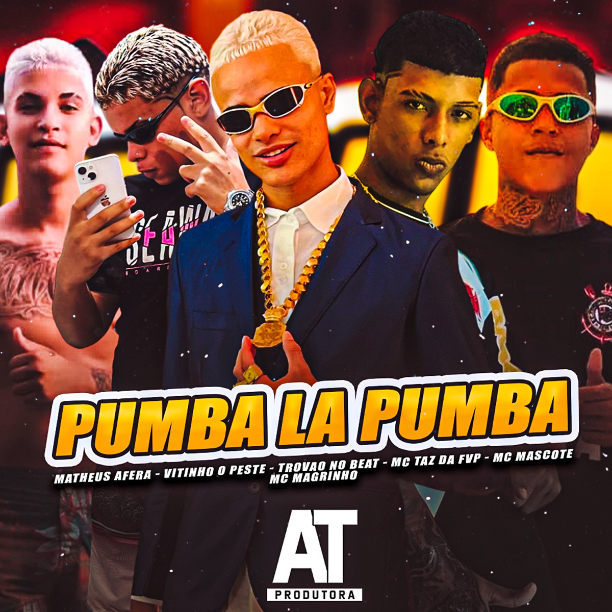 Pumba La Pumba (feat. Mc Magrinho, Mc Taz da FVP & Matheus Afera) - Single by Trovão no Beat, Mc Mascote & Vitinho o Peste album cover
