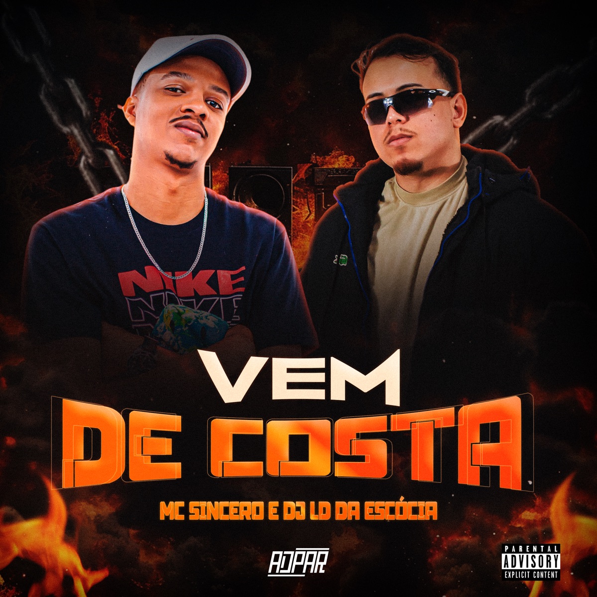 Vem de Costa - Single by Eu Sou o Rio, DJ Ld da Escócia & Mc Sincero album cover