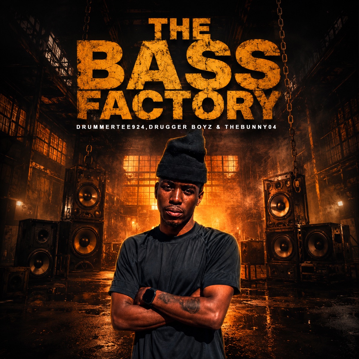 The Bass Factory by DrummeRTee924, Drugger boyz & TheBunny04 album cover