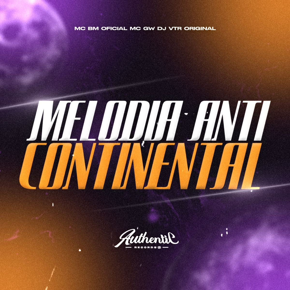 Melodia Anti Continental (feat. MC GW & MC BM OFICIAL) - Single by Dj Vtr Original album cover