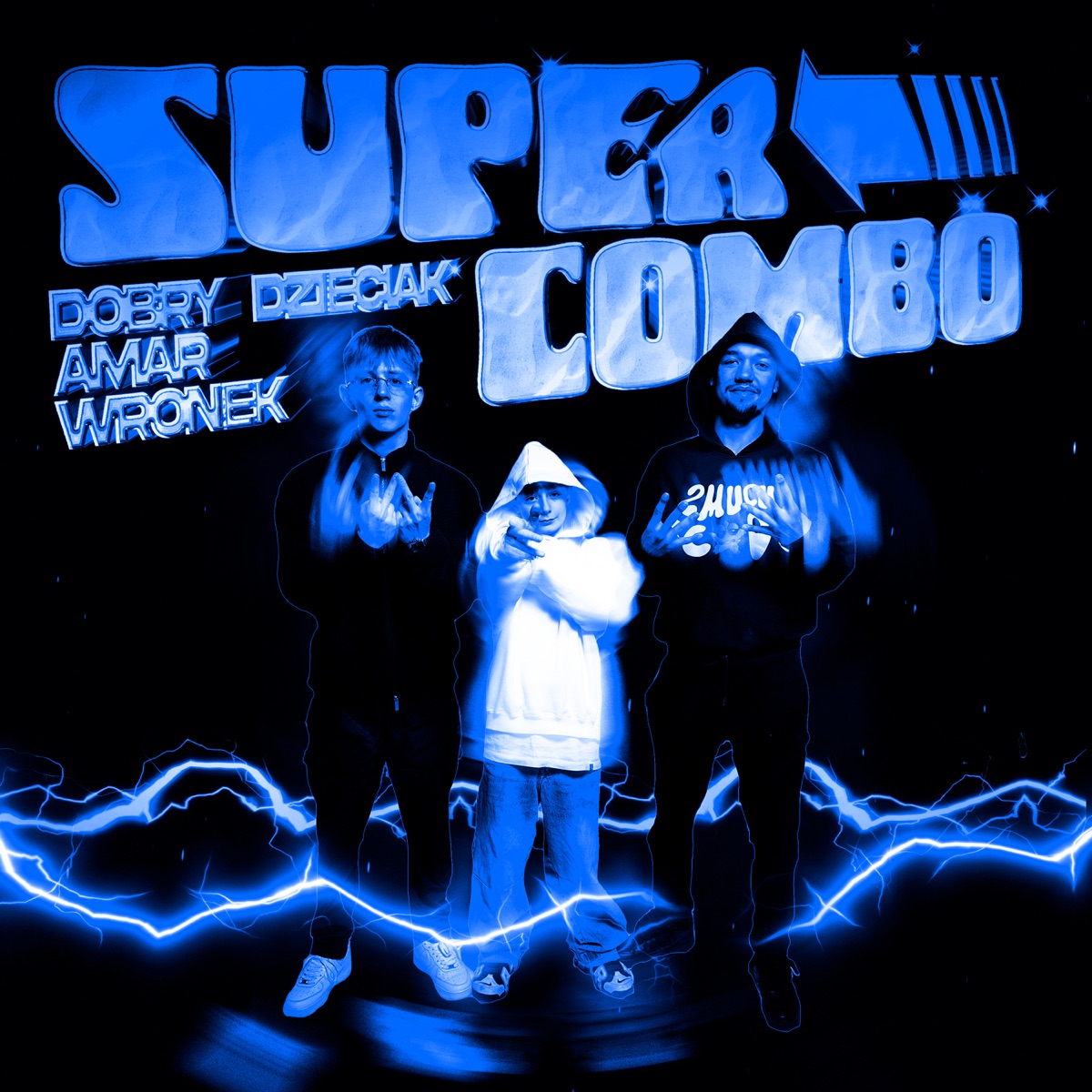 Super Combo - Single by Dobry Dzieciak, WRONEK, Amar & Ślimak album cover