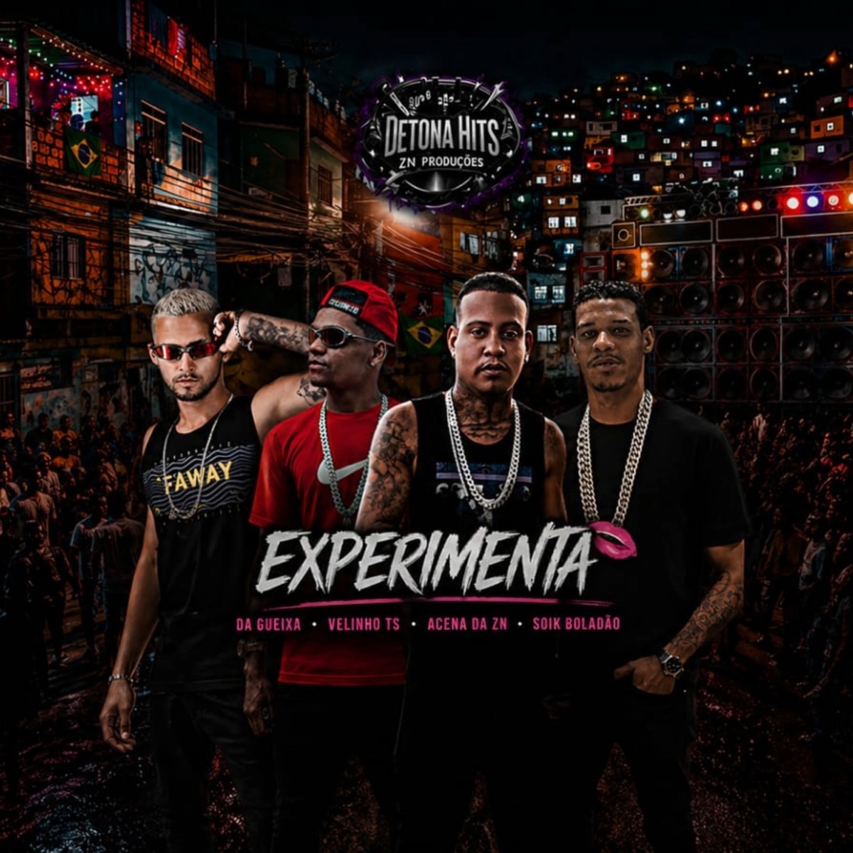 Exeperimenta (feat. Velinho Ts) - Single by Acena Da Zn, DA GUEIXA & Soik Boladão album cover