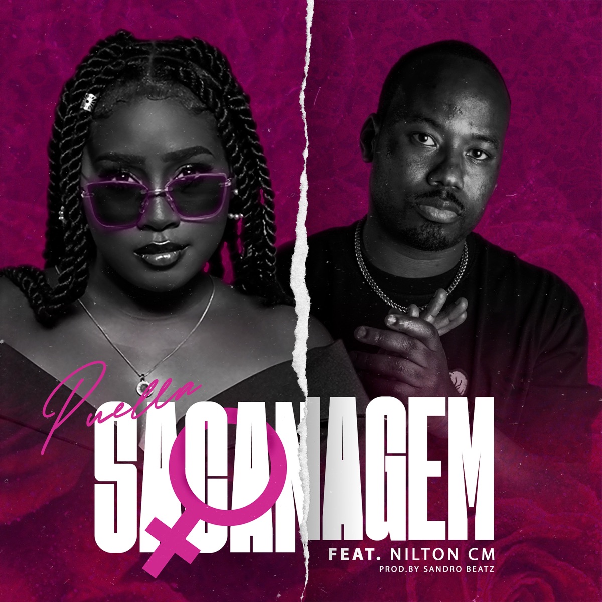SACANAGEM (feat. Nilton CM) - Single by Puella & Sandro Beatz album cover