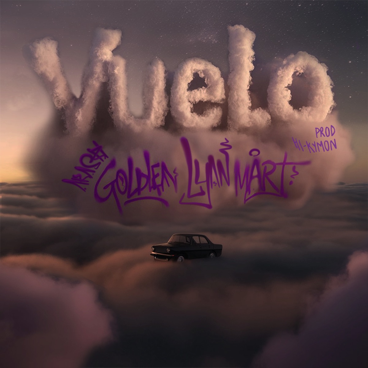 Vuelo - Single by Akash Golden, Hi-Kymon & Lyan Mart album cover