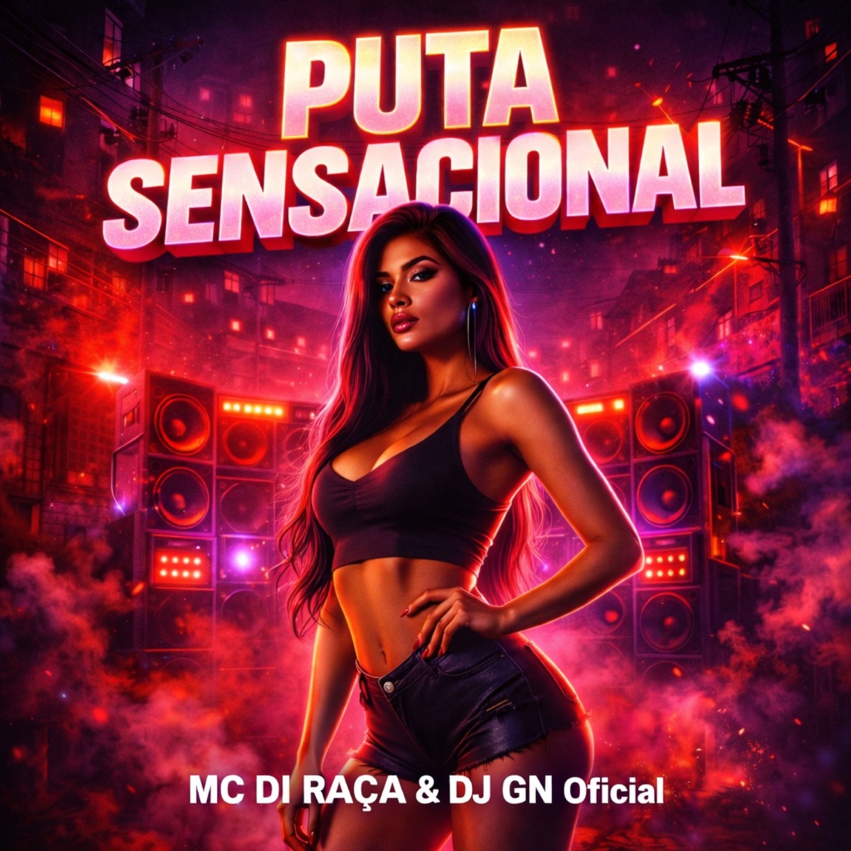 PUTA SENSACIONAL - Single by Mc Di Raça & DJ GN OFICIAL album cover