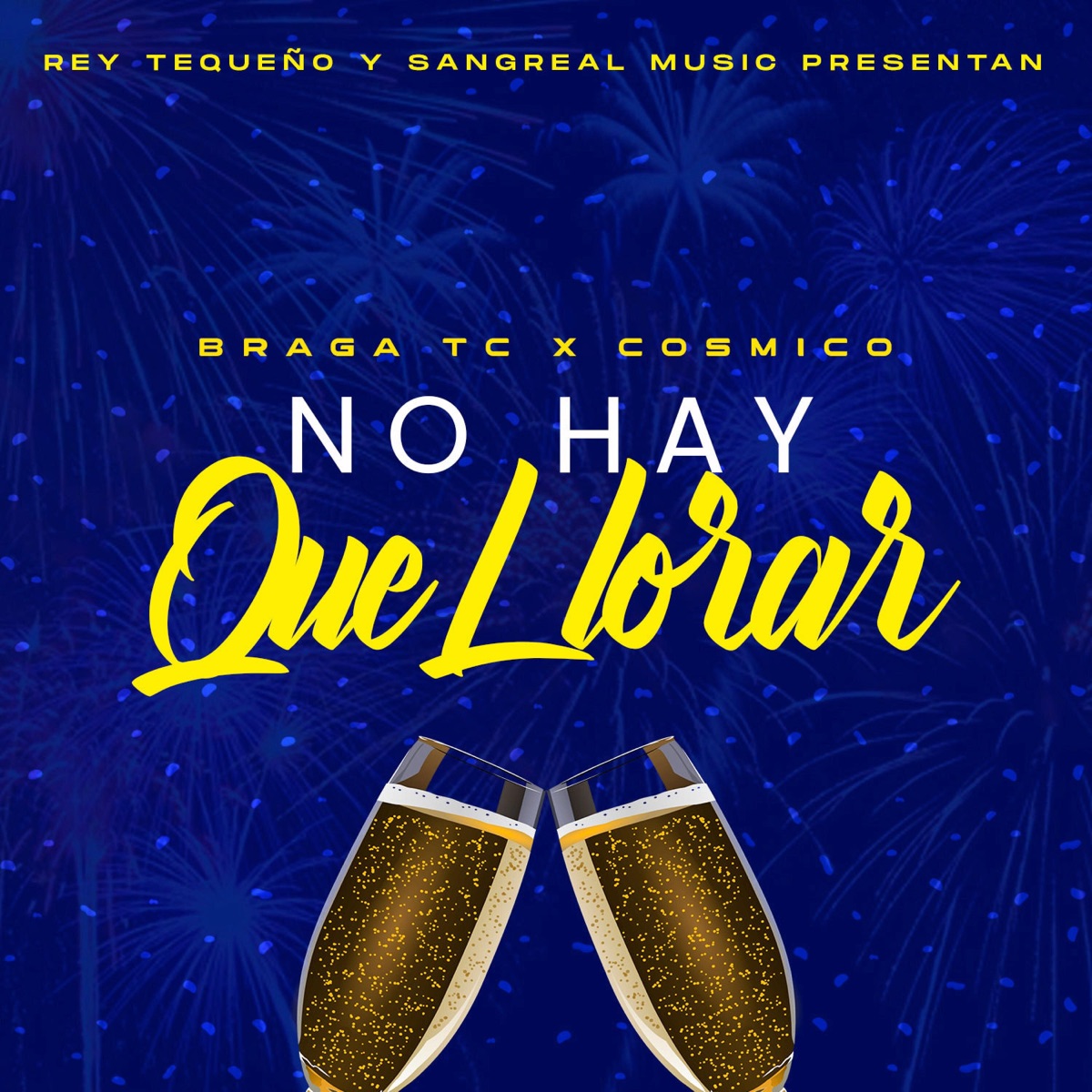 No Hay que Llorar - Single by EL' Tc & cosmico90s album cover
