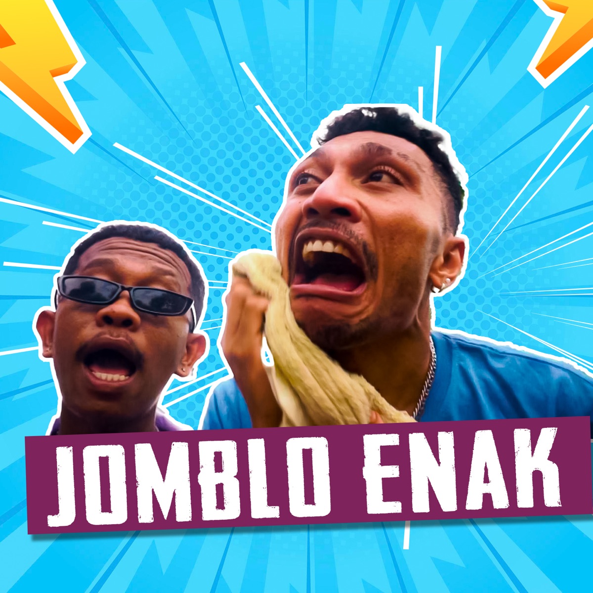 Jomblo Enak (feat. Nong Jef & Adriano) - Single by Juan Reza album cover