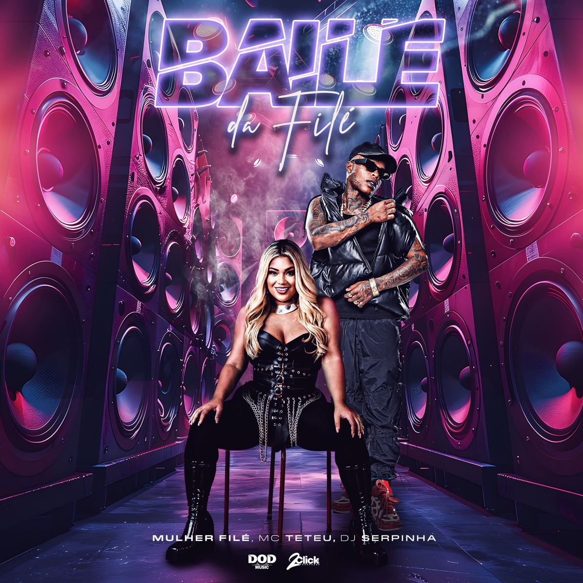 Baile da Filé - Single by MC Teteu, Mulher Filé & Dj Serpinha album cover