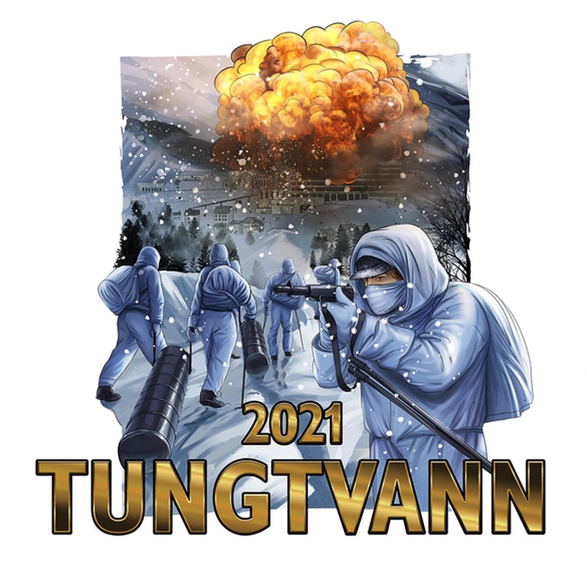 Tungtvann 2021 - Single by Roc KrizzyB, Roc Mul & Roc Meiniac album cover