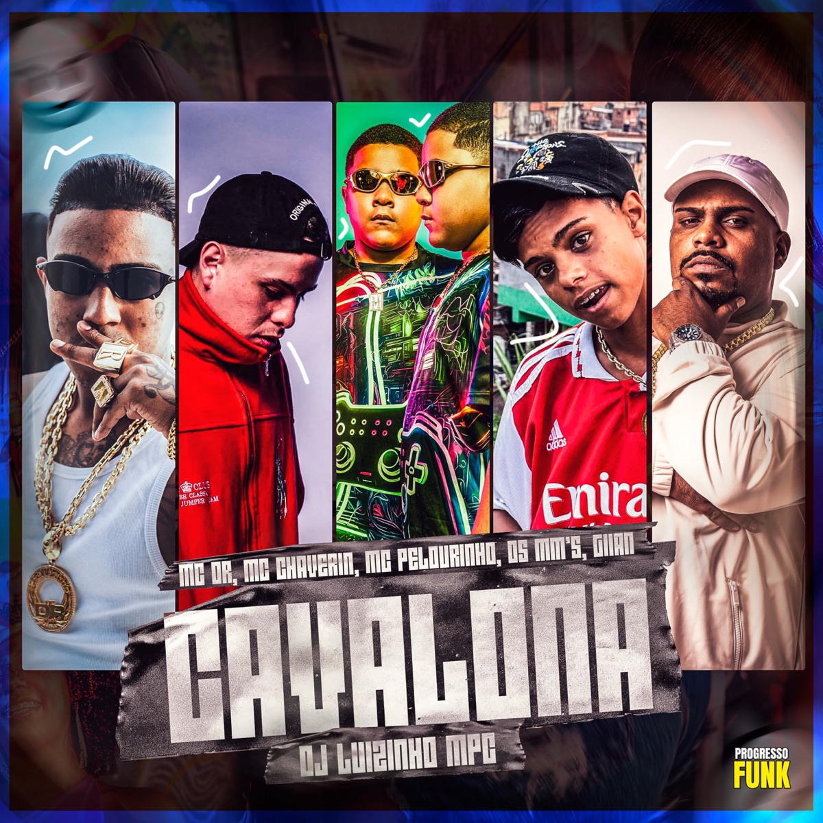 Cavalona (feat. Giian Mc & Os MMs) - Single by MC DR, MC CHAVERIN, MC Pelourinho & Dj Luizinho MPC album cover
