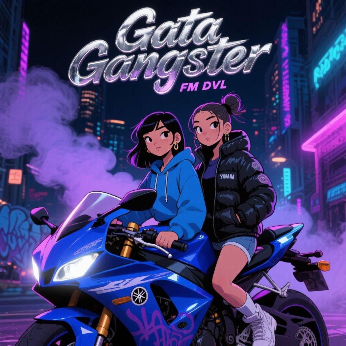 Gata Gangster - Single by FM DVL album cover