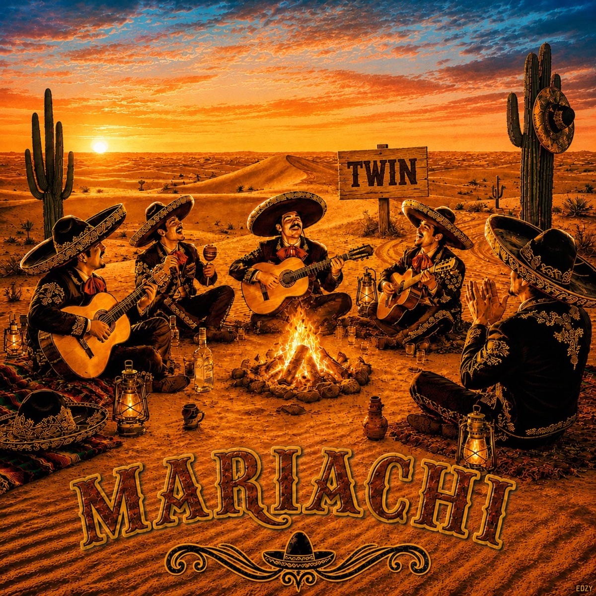 MARIACHI - Single by Twin album cover