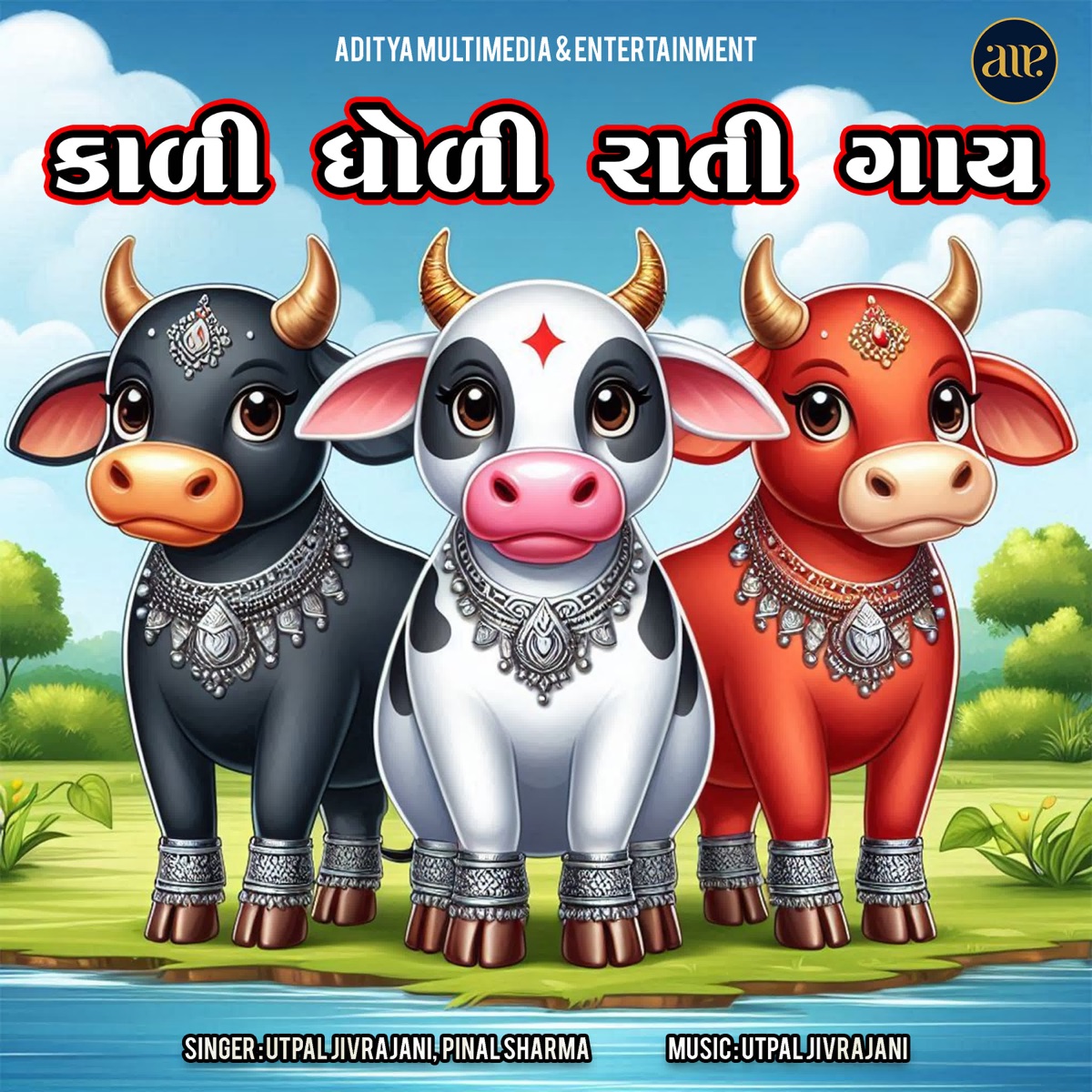 Kali Dholi Raati Gaay - Single by Utpal Jivrajani & Pinal Sharma album cover