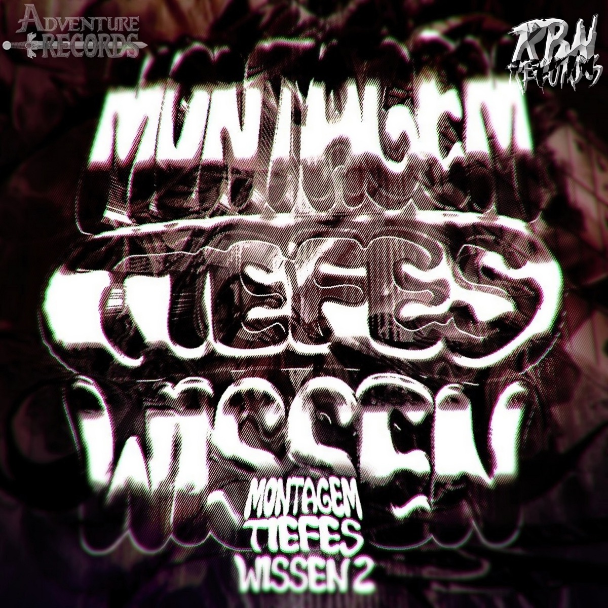 Montagem Tiefes Wissen 2 - EP by DJ LER9 DA ZL & DJ 1SIN album cover