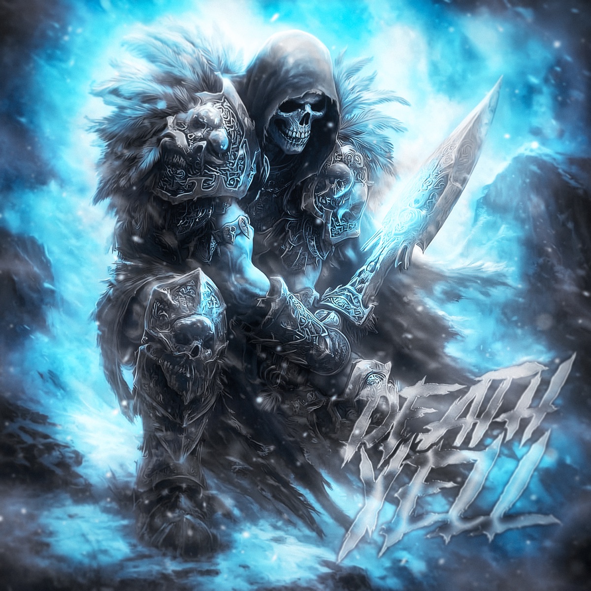 DEATH YELL - EP by MVRTX, Lxrdxeye, ASTXR & ken2ckky album cover