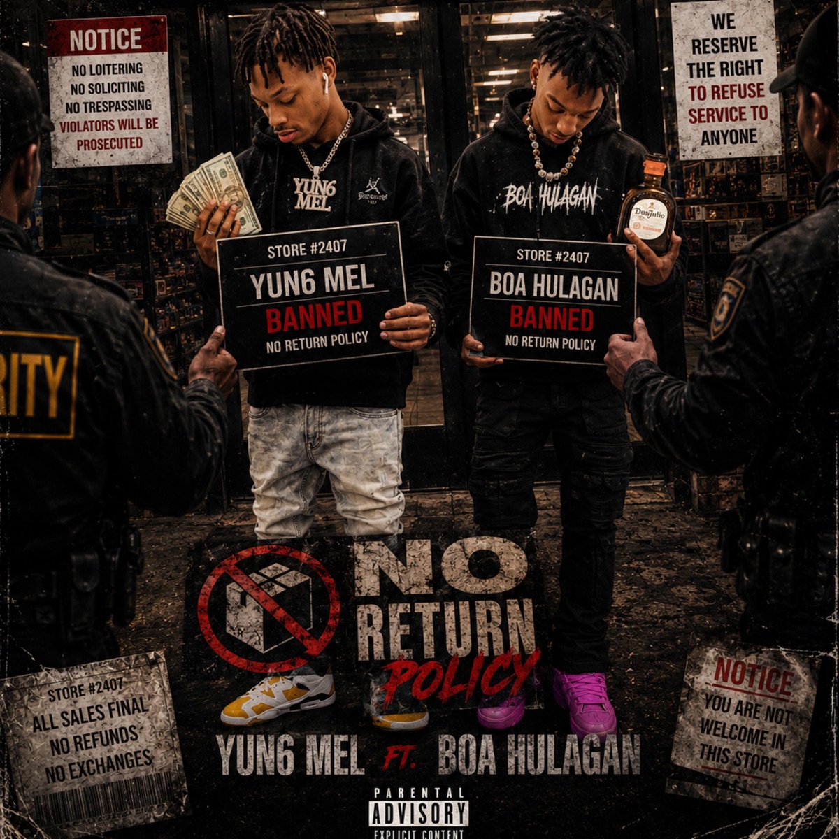 No Return Policy (feat. Boa Hulagan) - Single by Yun6 Mel album cover