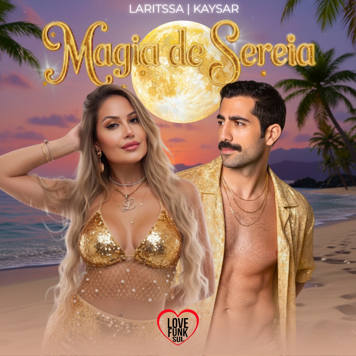 Magia de Sereia - Single by Laritssa & KAYSAR album cover