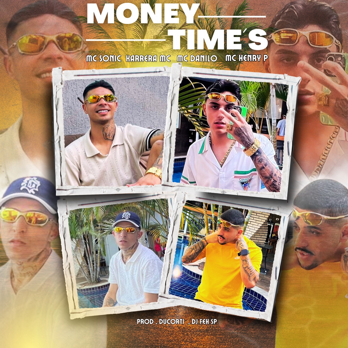 Money Time's - Single by mc sonic, Mc Henry p, Mc Karrera & Mc Danilo album cover